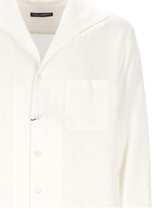 Linen shirt DOLCE&GABBANA | G5MW6TFU4JBW0800